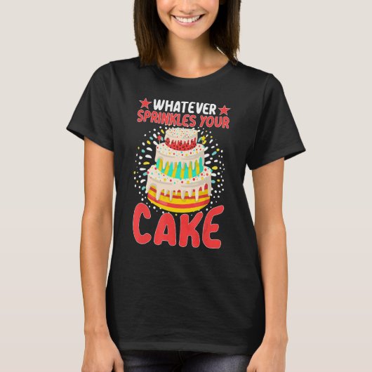 君の菓子を振りかけるもの Tシャツ (正面)