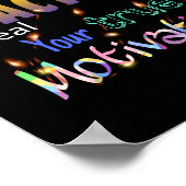 君の行動は動機を明らかにする ポスター (角)