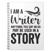 君の言うことなら何でも僕は作家だ ノートブック (正面)