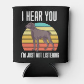 君の言う事は嘘だ聞ろ 缶クーラー (正面)