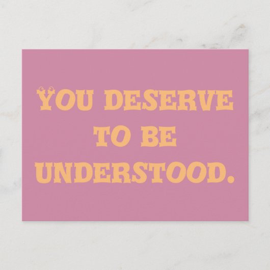 君の言う通りだ ポストカード (正面)