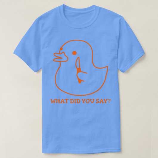 君の言った事をナイフで切り取る Tシャツ (デザイン正面)