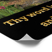 君の言葉はランプの詩篇119 ポスター (角)