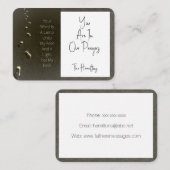 君の言葉は灯火と灯台だ ノートカード (正面/裏面)