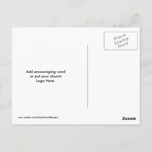 君の計画を知っている ポストカード (裏面)