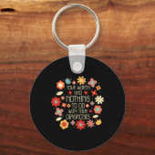 君の診断には君の価値は関係ない キーホルダー (正面)