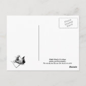 君の詩は読み物だ ポストカード (裏面)