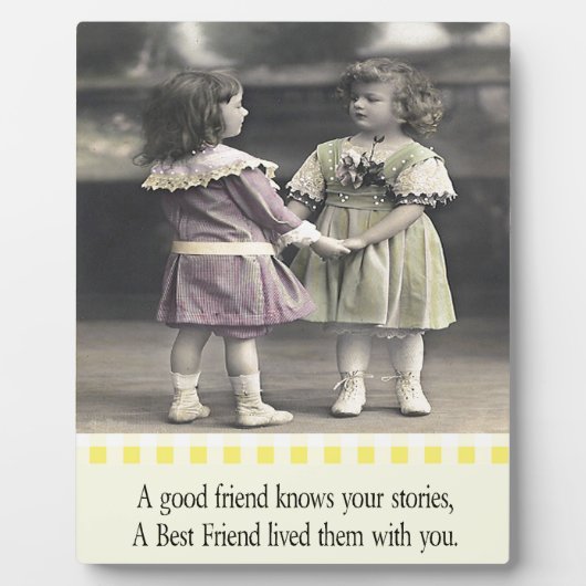 君の話は友人が知っている フォトプラーク (正面)