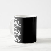 君の話を続けるのが精神衛生に関する自殺ではない コーヒーマグカップ (正面左)