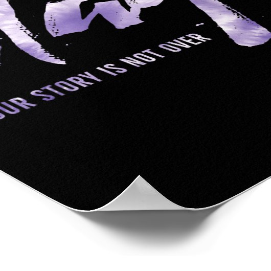 君の話を続けるのが精神衛生に関する自殺ではない ポスター (角)