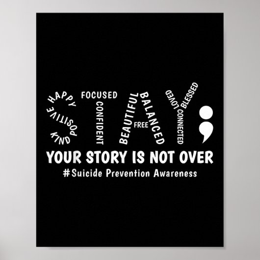 君の話を続けるのが精神衛生に関する自殺ではない ポスター (正面)