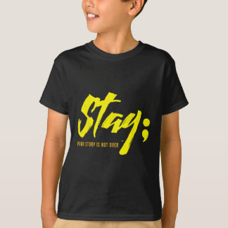 君の話を続けるのが精神衛生に関する自殺ではない Tシャツ