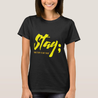 君の話を続けるのが精神衛生に関する自殺ではない Tシャツ