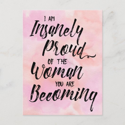 君の誇りを持ったポストカード ポストカード (正面)