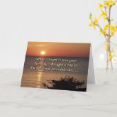 君の誕生日だって聞いたよ カード (黄色い花)