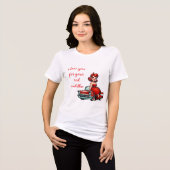 君の赤いキャデラックが好きだ トライブレンドTシャツ (正面全面)