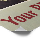 君の赤十字は彼の側だ ポスター (角)