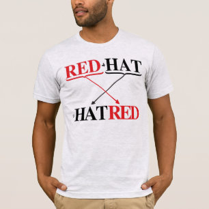 君の赤帽=憎しみ Tシャツ