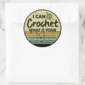 君の超大国は何だと言い切れる ラウンドシール (バッグ)