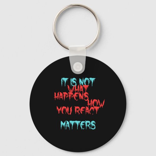 君の身に起こることではない キーホルダー (正面)