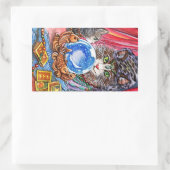 君の身代を教えて上げよう 長方形シール (バッグ)