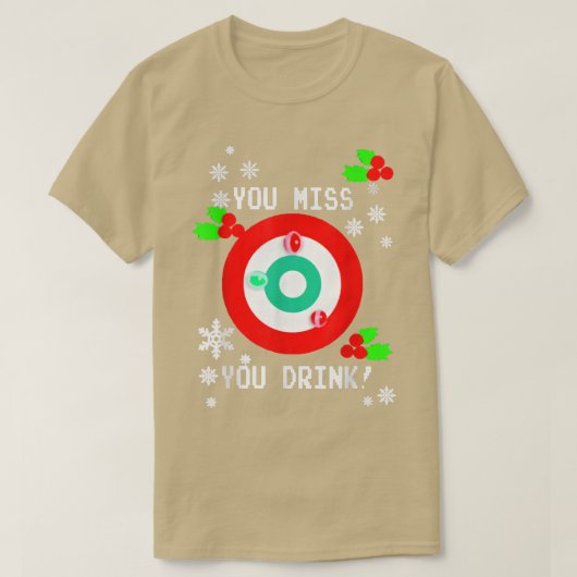君の遊恋しく思びは僕にとって醜いクリスマスだ Tシャツ (デザイン正面)
