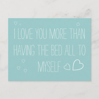 君の遠距離郵便恋しく思紙がもっと好きだ ポストカード