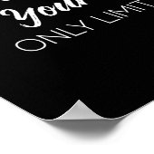 君の限界は君だけだ ポスター (角)