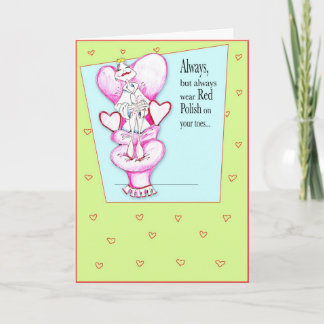 君の靴底は赤いポーランド人だ 誕生日 カード