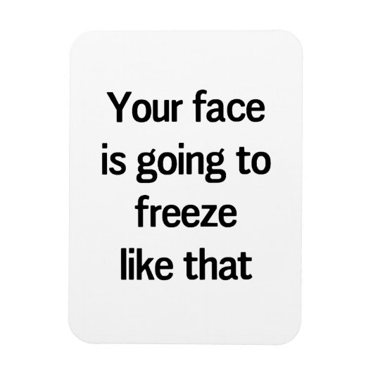 君の顔はそんな風に凍りつく マグネット (縦)