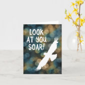 君の顔を見る カード (黄色い花)