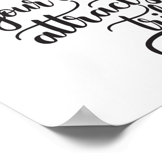 君の風情は部族を引きつける ポスター (角)