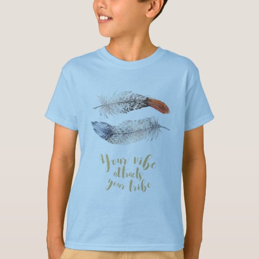 君の風情は部族を引きつける Tシャツ (正面)