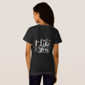 君のTシャツが好きだ Tシャツ (裏面フル)
