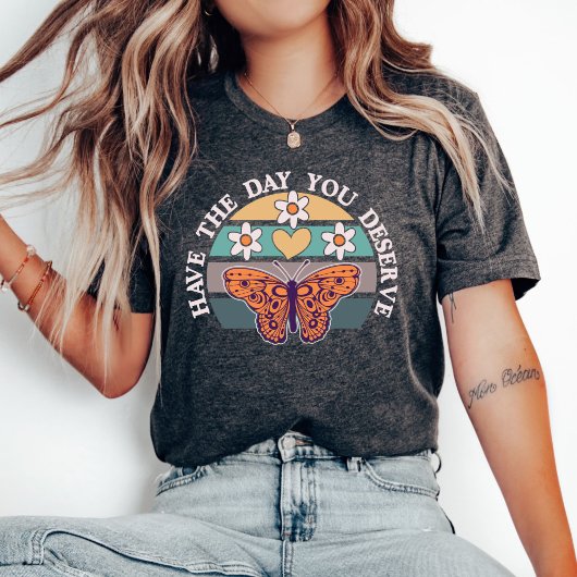 君のTシャツの値打ちがあるやる気を起こさせる。 Tシャツ