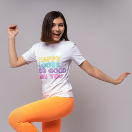 君のTシャツは幸せそうだ Tシャツ