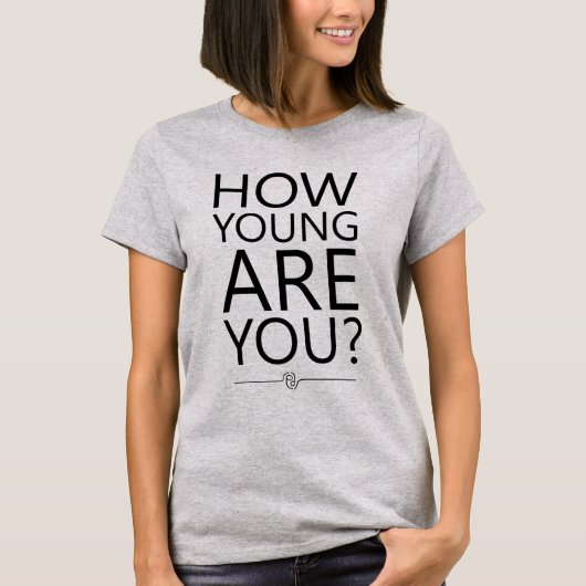 君のTシャツは若い Tシャツ (正面)