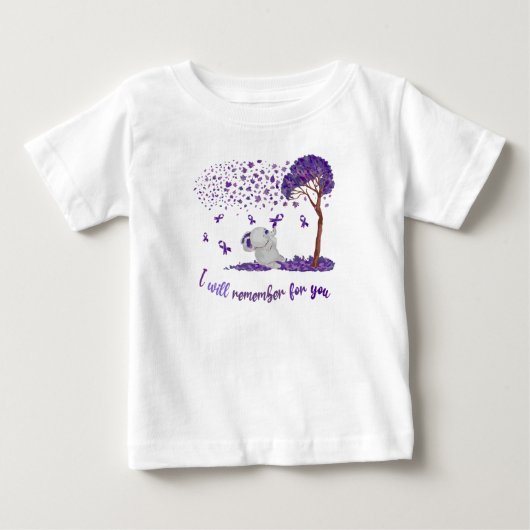 君のTシャツを思い出す ベビーTシャツ (正面)