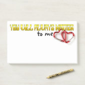 君はいつも僕にかまわない ポストイット (デスク)