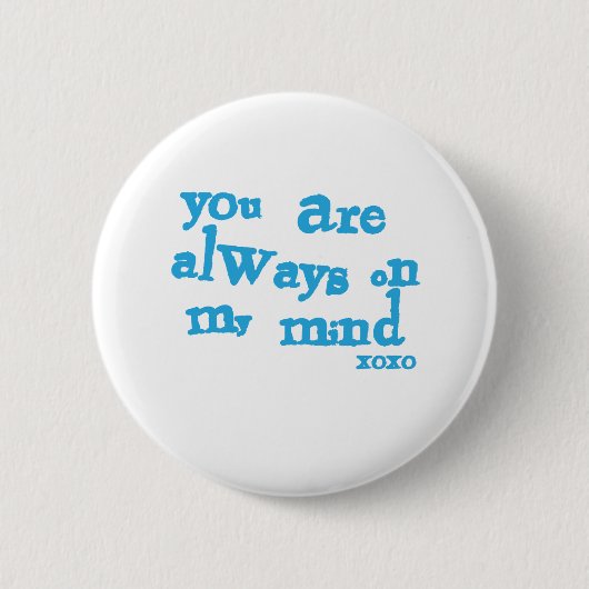 君はいつも僕の心に浮かんでいる 缶バッジ (正面)