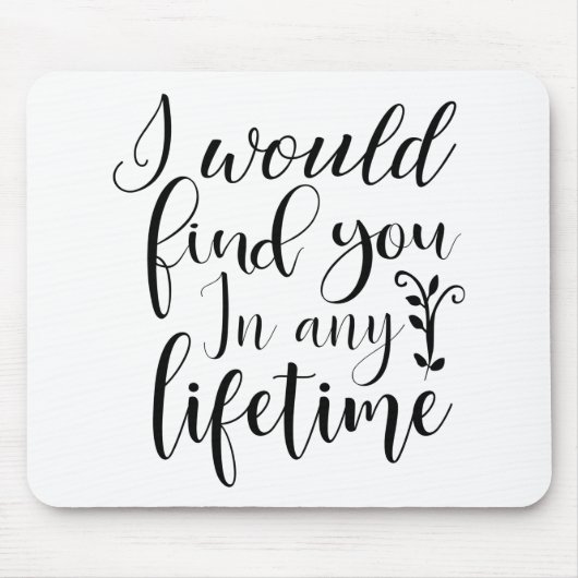 君はいつ来ても会う マウスパッド (正面)