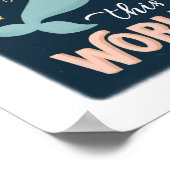 君はこの世から出ている。バレンタイン宇宙クジラ ポスター (角)