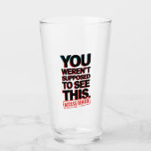 君はこれを見るはずではなかった タンブラーグラス (正面)