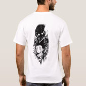 君はしか生き延びしTシャツになる Tシャツ (裏面)