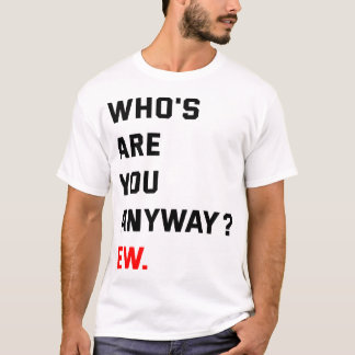 君はどっちの方が早いか Tシャツ