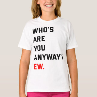 君はどっちの方が早いか Tシャツ