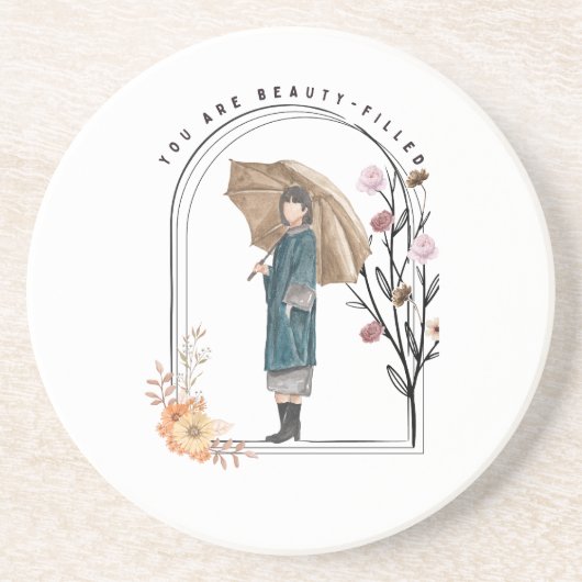 君はひどく気が狂っている コースター (正面)