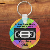 君はもしあなたはこの古いものを使った キーホルダー (正面)