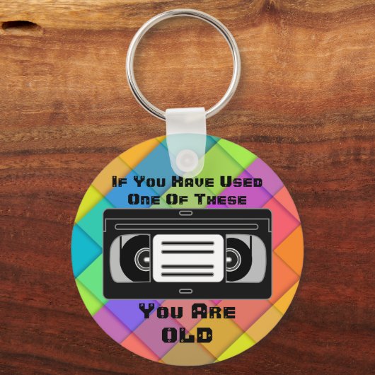 君はもしあなたはこの古いものを使った キーホルダー (正面)