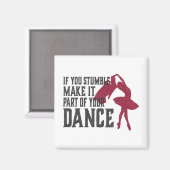 君はもしつまずいて踊る マグネット (正面/裏面)